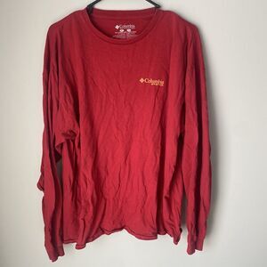 Columbia PFG Performance Fishing Gear Long Sleeve T-Shirt Size XL